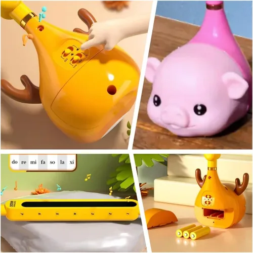 Vista 5 de GUCHENSHAN Este es un juguete de música mágica, un instrumento electrónico que puede producir sonidos maravillosos y traer a los niños una