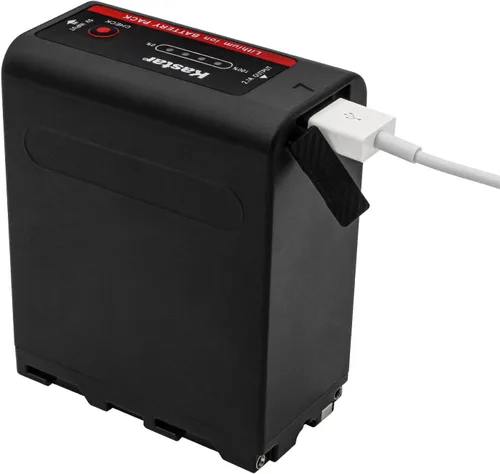 Vista 5 de Kastar NP-F990EXP - Batería de repuesto para Sony NP-F330 NP-F550 NP-F570 NP-F730 NP-F750 NP-F770 NP-F780 NP-F930 NP-F950 NP-F960 NP-F970 NP-F970