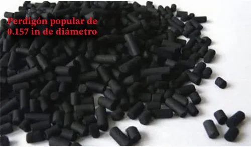 Vista 3 de Pellets de medios de filtro de carbón de carbón de 6 libras en 6 bolsas de malla para tanques de peces de acuario
