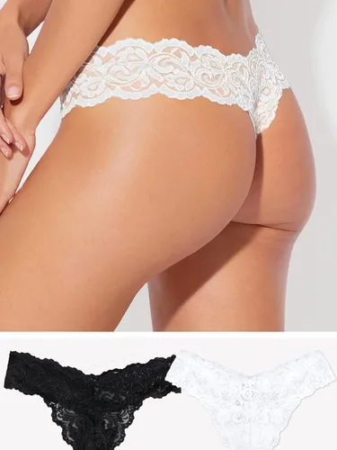 Vista 5 de Smart & Sexy Paquete de 2 bragas de encaje para mujer