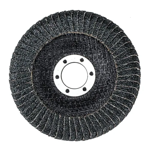 Vista 7 de Discos de solapa de soldadura con borde curvado de circonio, 4-1/2 "x 7/8" - Paquete de 5 (grano 40)