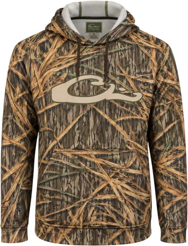 Vista 12 de Drake Waterfowl MST Performance - Sudadera con capucha de camuflaje, capucha de doble forro, mezcla de algodón/poliéster y bolsa canguro para mayor