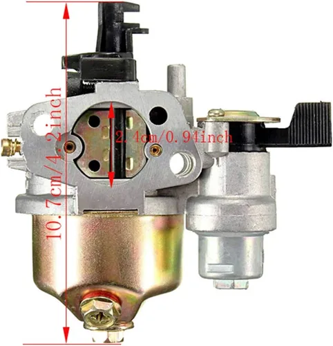Vista 2 de Kit de carburador GX160 + bobina de encendido y filtro de aire compatible con GX120 GX140 GX160 GX168 GX200 5.5hp 6.5hp para generador de motor