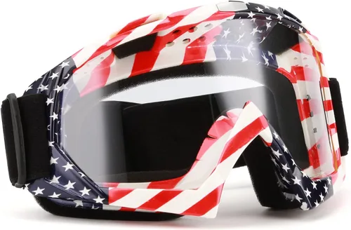 Vista 27 de Gafas de motocross - Gafas para motocicleta de tierra para hombres, mujeres y jóvenes - MX para todoterreno, conducción en pistas y carreras