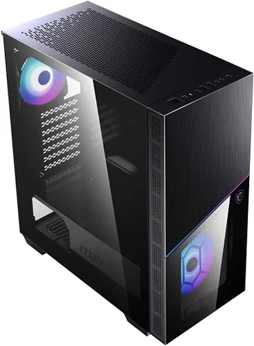 Vista 3 de MSI MPG SEKIRA 100R - Carcasa de PC para juegos de torre media