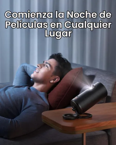 Vista 8 de NEBULA Soporte plegable para proyector, soporte de escritorio ultracompacto con configuración fácil y rotación de 180 grados, para Capsule 3