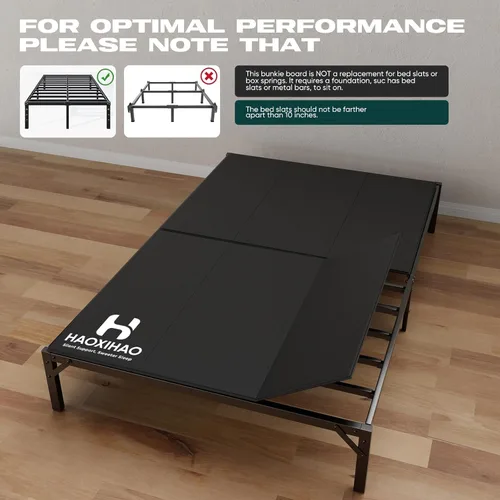 Vista 3 de Bunkie Board - Tablas de cama de alta resistencia para debajo del colchón