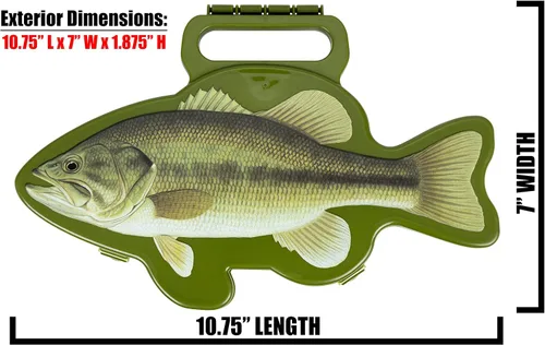 Vista 2 de Flambeau Outdoors - Kit de caja de aparejos de pesca Wild Bite
