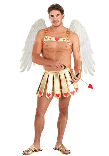 Vista 2 de Disfraz Sexy de Cupido para Hombre Multicolor