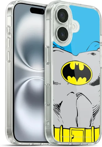 Vista 222 de Head Case Designs Funda de gel con licencia oficial de Batman DC Comics Bat Signal Logos [protección de grado militar] compatible con Apple iPhone 7