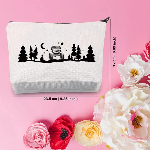 Vista 2 de TSOTMO Bolsa con cremallera para vehículos todoterreno, 4 x 4 pulgadas, regalo para autos todoterreno, regalo para los amantes de todo terreno