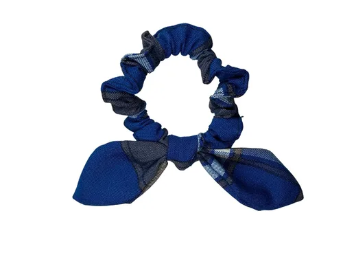 Vista 24 de Back to School/Uniform Plaid Scrunchie bunny ear Bowknot/School Uniform Plaid/Ponytail Bow Scrunchie/Plaid Accessories (Plaid 42-Bernards)