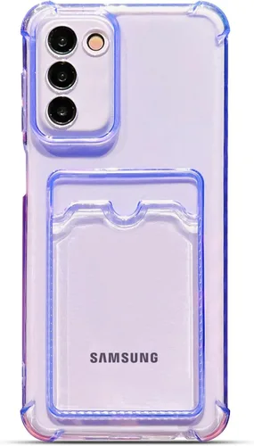 Vista 43 de Tuokiou para Samsung Galaxy A16 Funda, Fundas Protectoras Transparentes con Ranura para Tarjetas, Funda Cartera de TPU Suave Ajuste Delgado