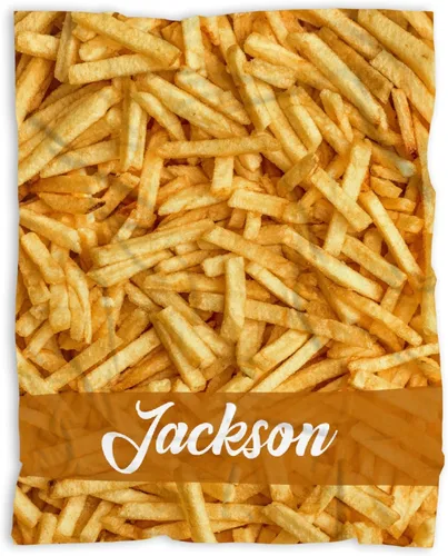 Vista 8 de Manta de chips Nachos para otoño, invierno, primavera, todas las estaciones, cálida y mullida de 40 x 30 pulgadas, para mascotas, microfelpa Chips