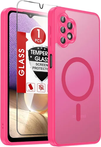 Vista 220 de LeYi Funda para teléfono Samsung-S23: protector de pantalla e imán MagSafe Púrpura