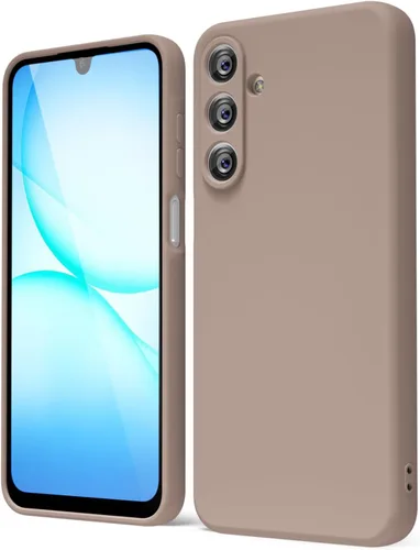 Vista 274 de oakxco Funda para teléfono Samsung Galaxy A12 con agarre de silicona líquida, linda delgada fina suave cubierta de gel de goma TPU lisa para mujeres