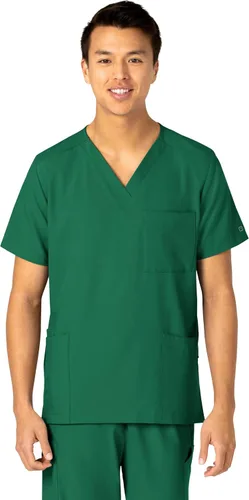 Vista 15 de Wink W123 - Camisa médica unisex con 4 bolsillos Negro