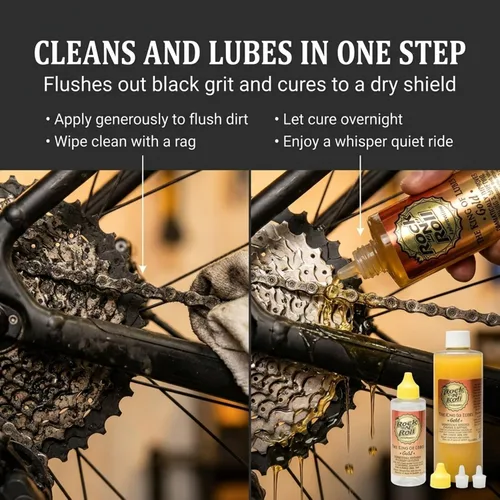 Vista 2 de Rock N Roll Kit de aplicación de lubricante para bicicleta, lubricante