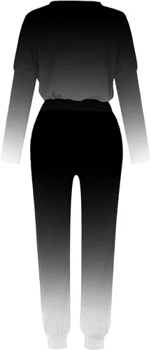 Vista 3 de Lounge Sets for Women Sweatsuits Sets Two Piece Outfit Long Sleeve Shirts and Pant Loose Workout Athletic Tracksuits