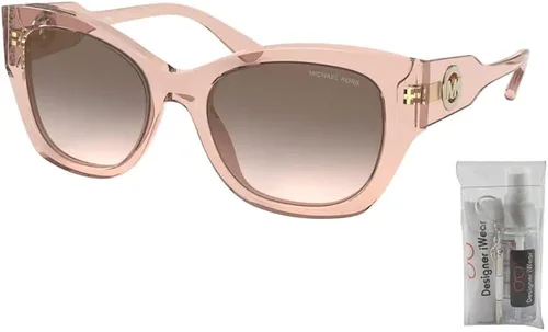 Vista 2 de Michael Kors Palermo MK2119 Square Sunglasses for Women BUNDLE With Designer iWear Complimentary Eyewear Kit