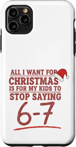 Vista 13 de 6 7 Funny Christmas Parents Meme Case for iPhone 16
