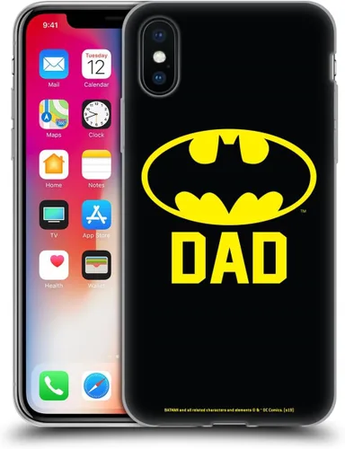 Vista 303 de Head Case Designs Funda de gel con licencia oficial de Batman DC Comics Bat Signal Logos [protección de grado militar] compatible con Apple iPhone 7