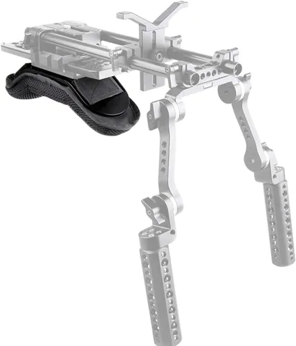 Vista 9 de NICEYRIG Almohadilla de hombro para cámara con placa de montaje de queso para sistema de soporte de plataforma de hombro de 0.591 in, videocámara