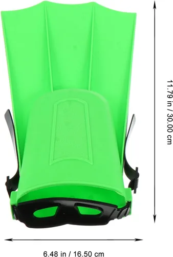Vista 9 de YARNOW Aletas de natación de goma para adultos, aletas cortas y flexibles para nadar y bucear, diseño ligero antideslizante, equipo de entrenamiento