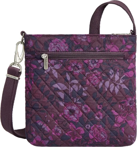 Vista 92 de Travelon Mini bolso de hombro clásico antirrobo