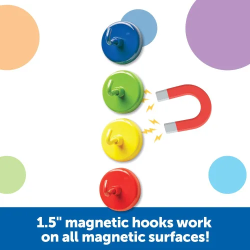 Vista 4 de Learning Resources – Ganchos magnéticos súperfuertes. 4