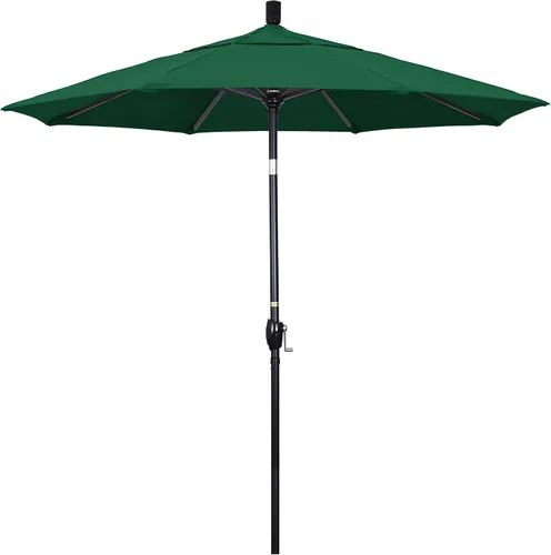 Vista 18 de California Umbrella 7.5' paraguas redondo de aluminio del mercado, elevación de la manivela