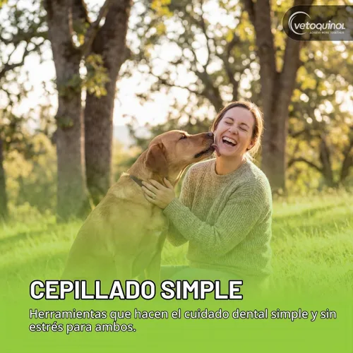 Vista 8 de Vetoquinol Enzadent Kit de pasta de dientes con cepillos para mascotas, 3.2