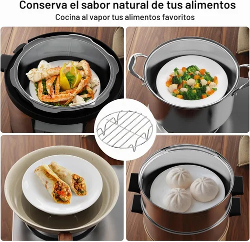 Vista 5 de GSlife Salvamanteles para estante de vapor instantáneo - Soporte de cocina