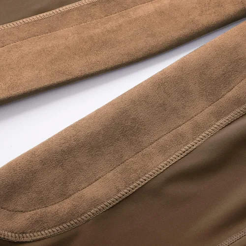 Vista 2 de baleaf Pantalones de equitación para mujer, pantalones ecuestres con parche en la rodilla, mallas de equitación con trabillas para cinturón
