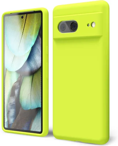 Vista 145 de oakxco para Google Pixel 6A Funda de teléfono de silicona líquida, diseño estético lindo y delgado para mujer y niña, cubierta de gel suave, lisa