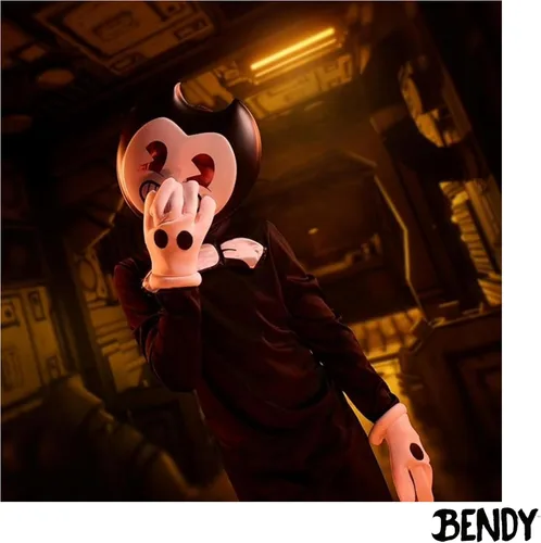 Vista 7 de Disfraz clásico para niños con estilo de «Bendy And The Ink Machine»