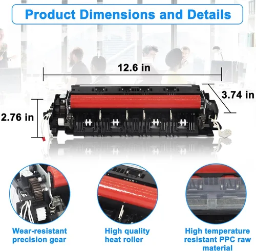 Vista 5 de LY6753001 LR2231001 Unidad de fijación del fusor compatible con impresora Brother HL-3140CW HL-3150CDW HL-3170CDW MFC-9310CW MFC-9140CDN MFC-9330CDW