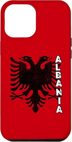 Vista 25 de iPhone 16 Albanian Flag Of Albania Double Eagle Flamuri Shqiperia Case