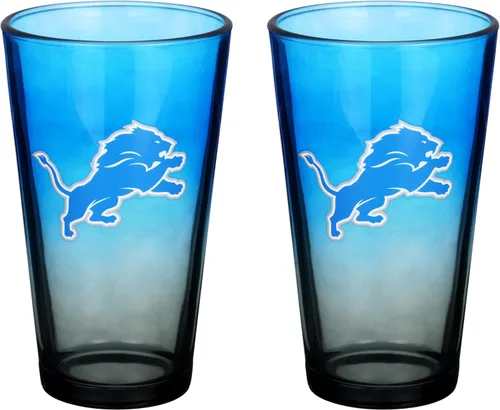 Vista 40 de The Memory Company Juego de 2 vasos con licencia de la NFL, diseño ombre, Philadelphia Eagles