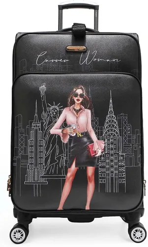 Vista 2 de Nicole Lee Juego de equipaje de 3 piezas Career Woman S M L