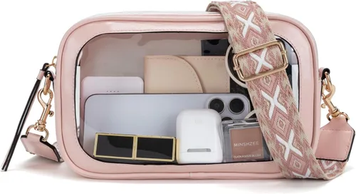 Vista 9 de Wuflyover Clear Purse for Women, Clear Bag for Stadium Events.