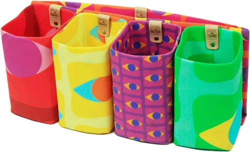 Vista 3 de Bolsa magnética desmontable en bolsa organizadora para bolso, bolso de mano, mochila - muchos estilos, altura de 5 y 7 pulgadas