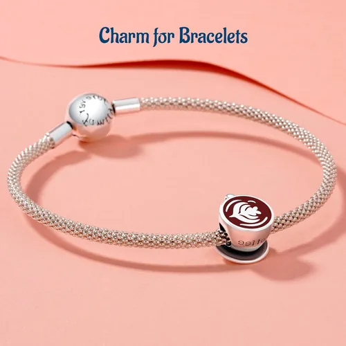 Vista 5 de Amufer S925 - Dijes para mujer, compatibles con pulseras y collares Pandora, regalo de joyería