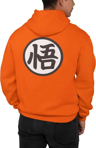 Vista 5 de ALLNTRENDS Sudadera con capucha con símbolo de entrenamiento 2022 Cool Graphic Top, Naranja
