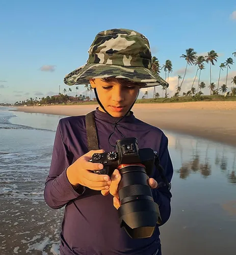 Vista 7 de Sombrero de sol para niños, sombrero de camuflaje para niños, sombrero de pesca de safari, gorra Boonie para niños y niñas al aire libre