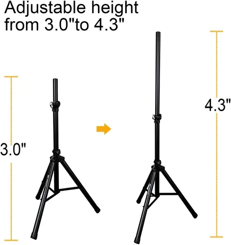 Vista 3 de RECK DC 12 portátil de 12 pulgadas, 1000 vatios, sistema de altavoces Dj/PA alimentado de 2 vías, conjunto combinado con Bluetooth/USB/lector