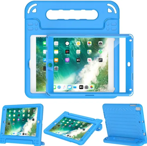 Vista 14 de AVAWO funda para iPad 9.7" 2017, para niños., Negro