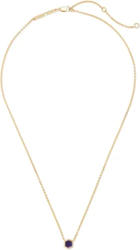 Vista 2 de Kendra Scott Collar con colgante de plata de ley joyería fina para mujer