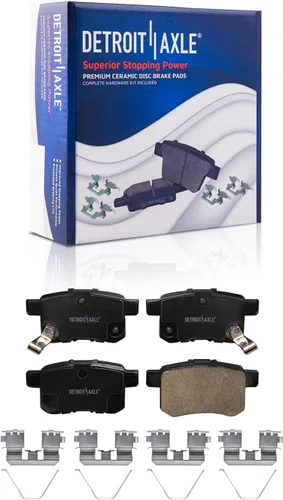 Vista 11 de Detroit Axle - Pastillas de Freno Delantero para Nissan Altima Maxima Sentra 350Z Cube Juke Versa INFINITI G35 I30 I35 Suzuki SX4 Crossover