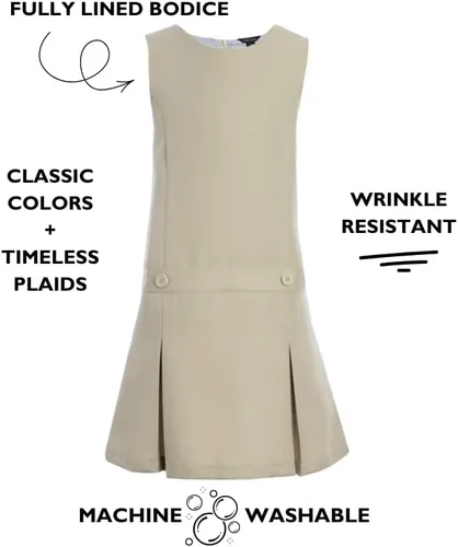 Vista 5 de Tommy Hilfiger Vestido de jersey sólido para niña